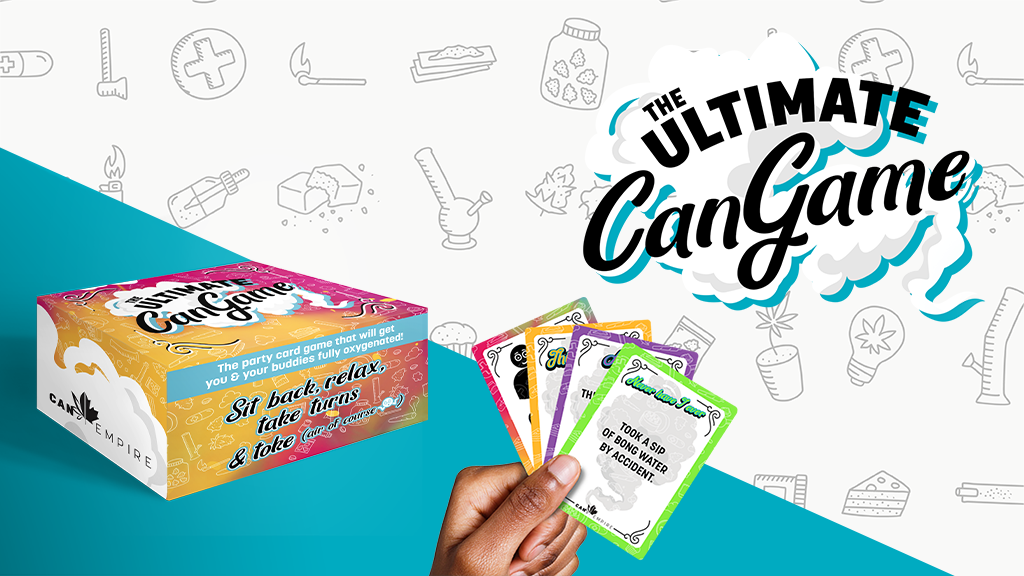 The Ultimate CanGame, 420 party card game by canempire, www.canempire.ca