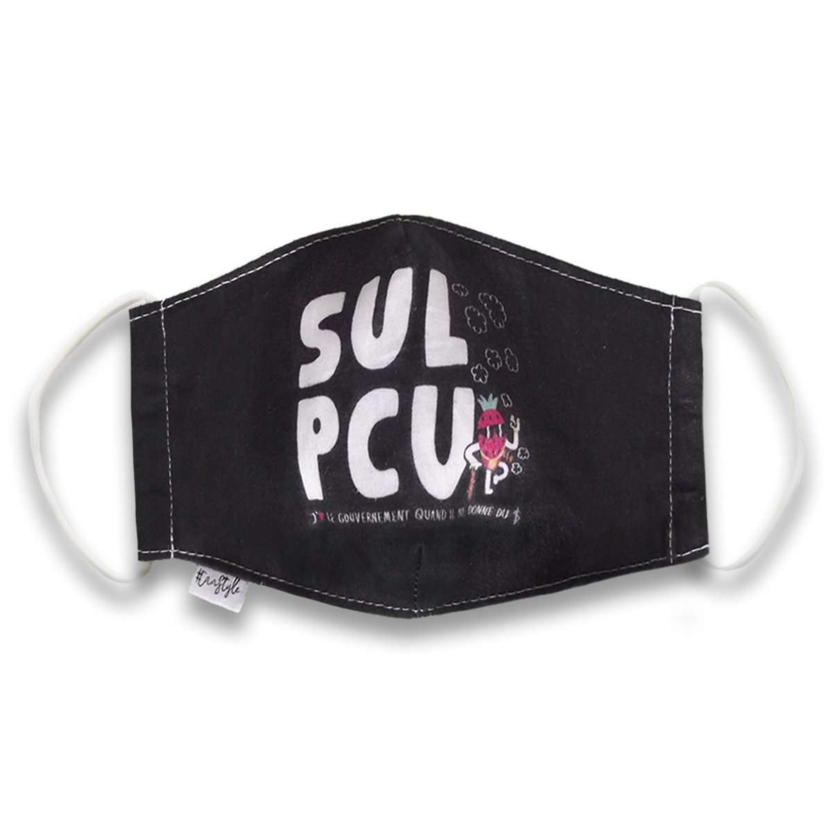 Masque de protection réutilisable en chanvre