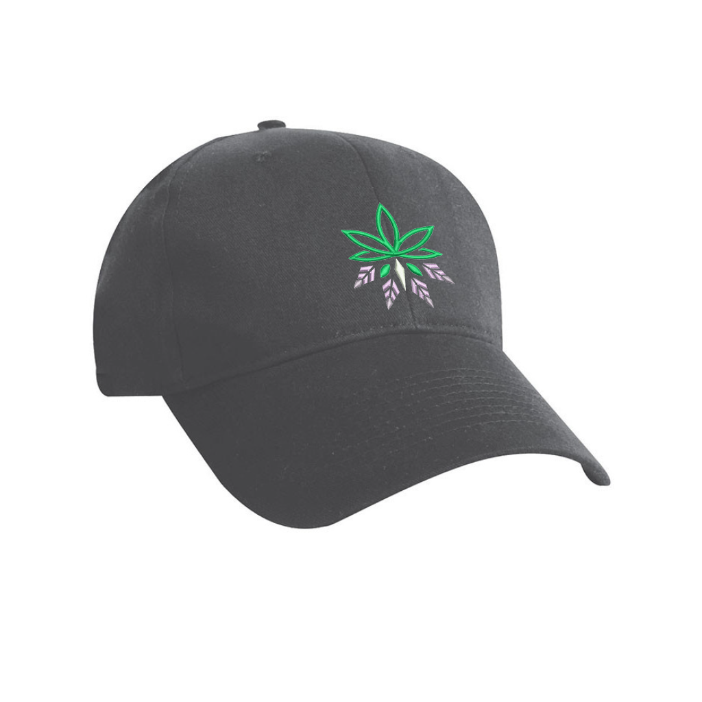 Image de la casquette officielle du CanFest, symbole contre la censure entourant le cannabis au Québec. par canempire.